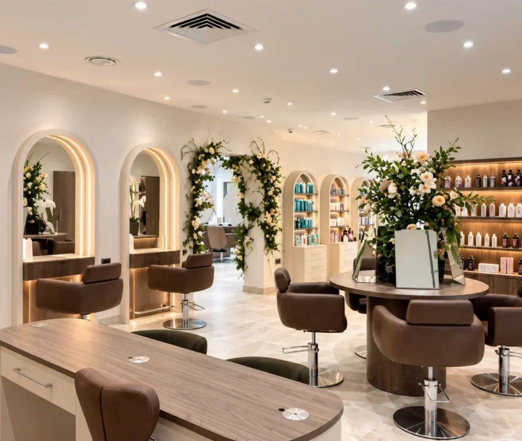 Salon interior