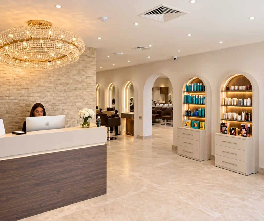 Salon interior